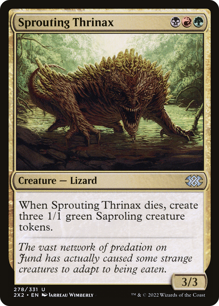 Sprouting Thrinax - [Double Masters 2022]