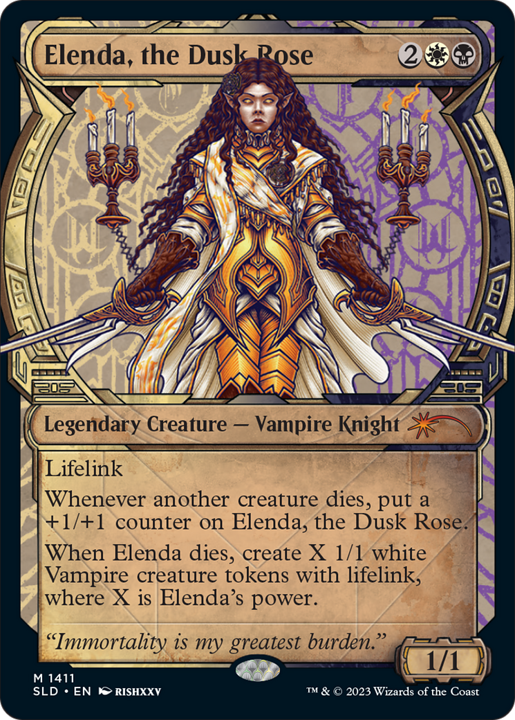 Elenda, the Dusk Rose: (Showcase) [Secret Lair Drop]