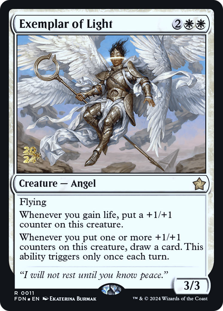 Exemplar of Light [Foundations Promos] Foil