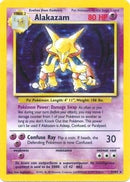 Alakazam 001  - 1st Edition Holofoil Base Set - Holo Rare