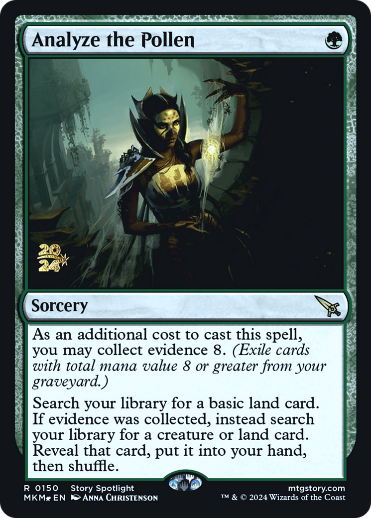 Analyze the Pollen - Murders at Karlov Manor Promos Foil