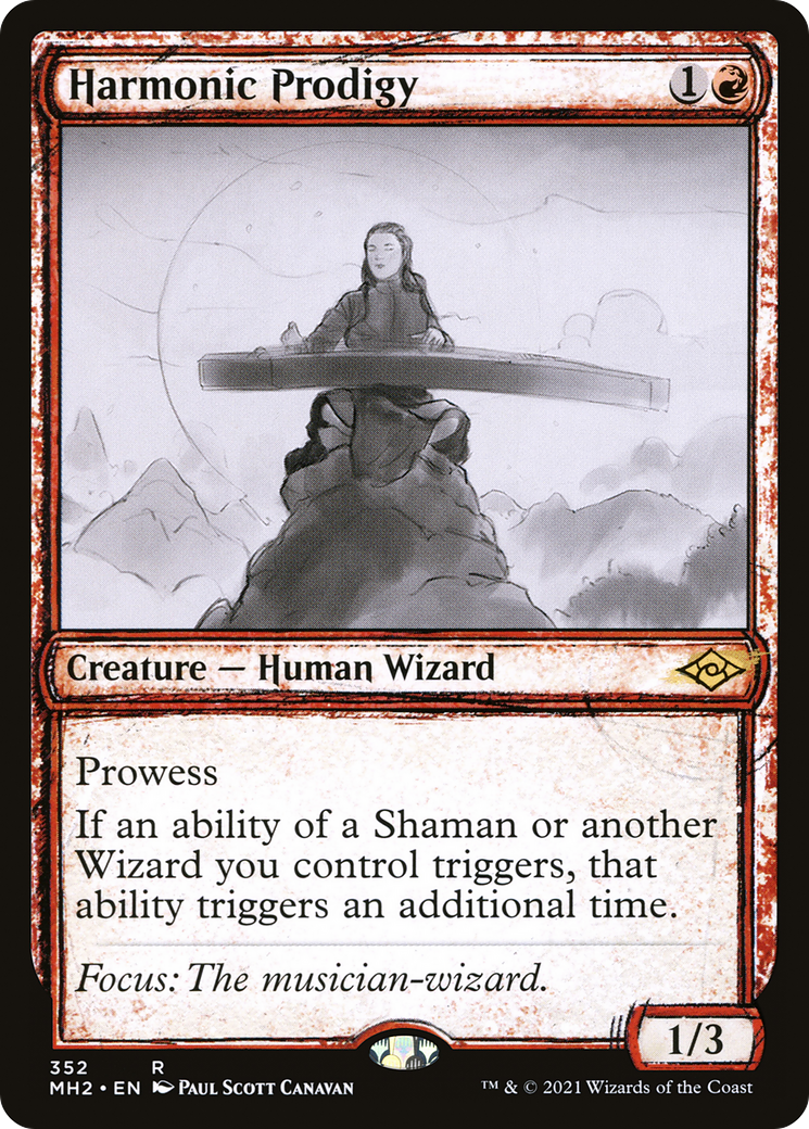 Harmonic Prodigy (Showcase): (Showcase) [Modern Horizons 2]