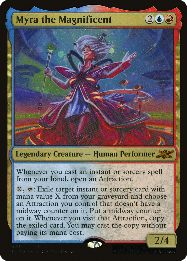 Myra the Magnificent (Galaxy Foil) - [Unfinity] Foil