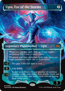 Ugin, Eye of the Storms (Showcase) (Showcase) (Borderless) [Tarkir: Dragonstorm] Foil