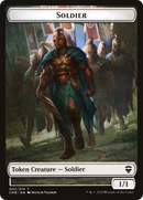 Soldier Token (CMR-002) - Commander Legends Tokens Foil