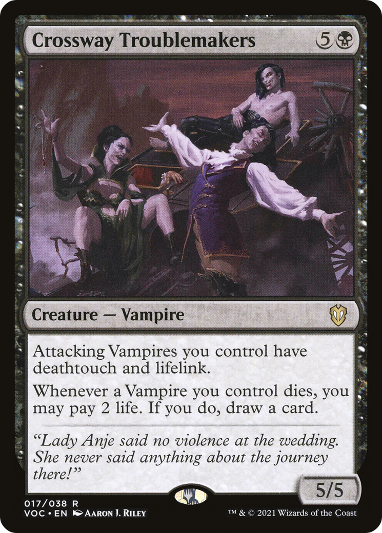 Crossway Troublemakers [Crimson Vow Commander]
