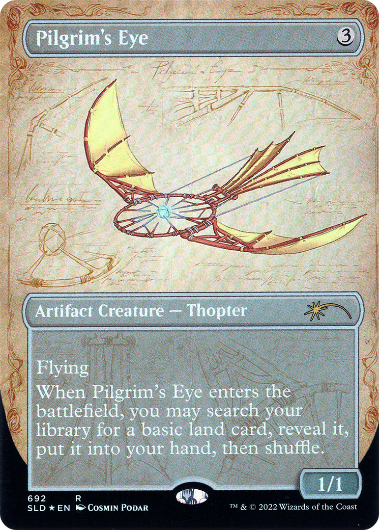 Pilgrim's Eye (Borderless) [Secret Lair Drop] Foil