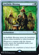 Ineffable Blessing (C) [The List (Unfinity Foil Edition)] Foil