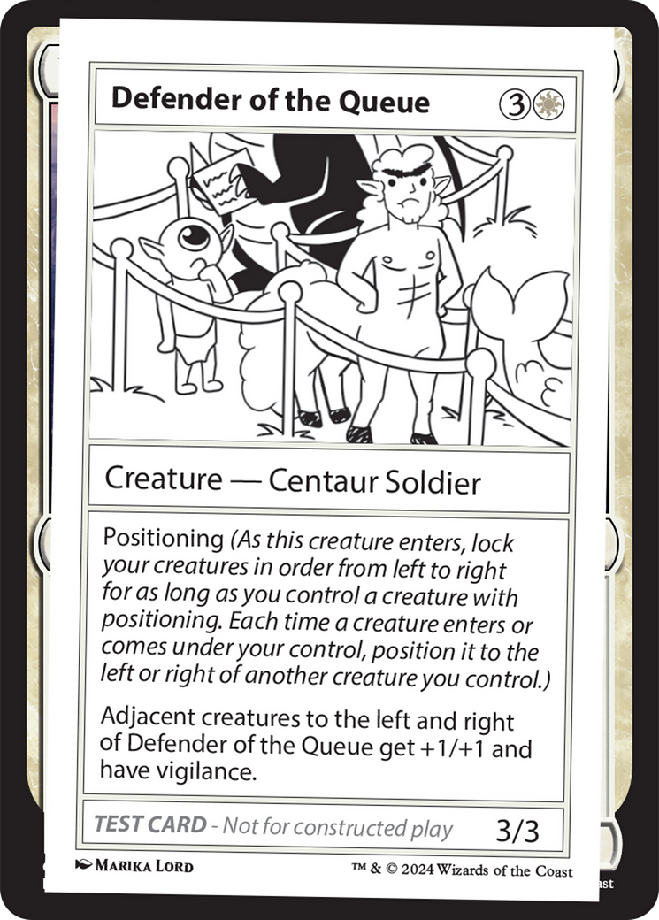 Defender of the Queue [Mystery Booster 2]