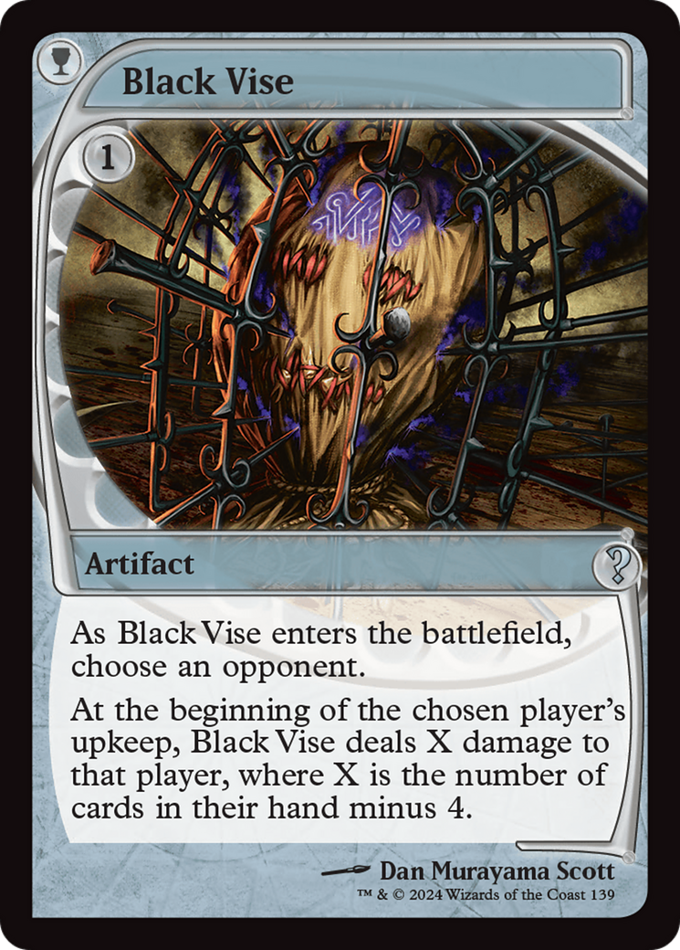 Black Vise (Future Sight) - Mystery Booster 2