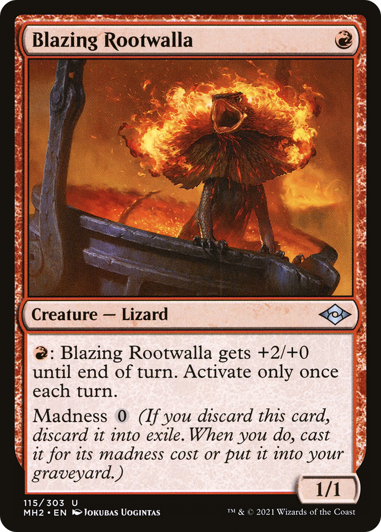 Blazing Rootwalla - Modern Horizons 2