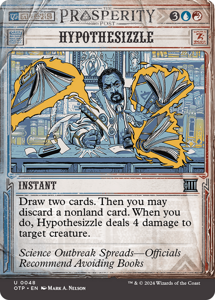 Hypothesizzle: (Showcase) (Borderless) [Breaking News]