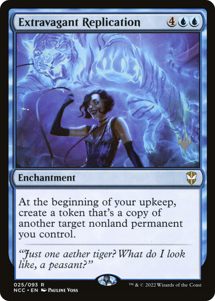 Extravagant Replication [New Capenna Commander Promos] Foil
