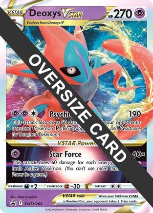 Deoxys VSTAR - SWSH268 [Jumbo Cards]  - Holofoil
