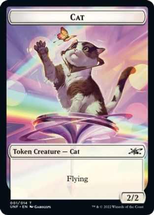 Cat // Balloon Double-Sided Token [Unfinity Tokens]