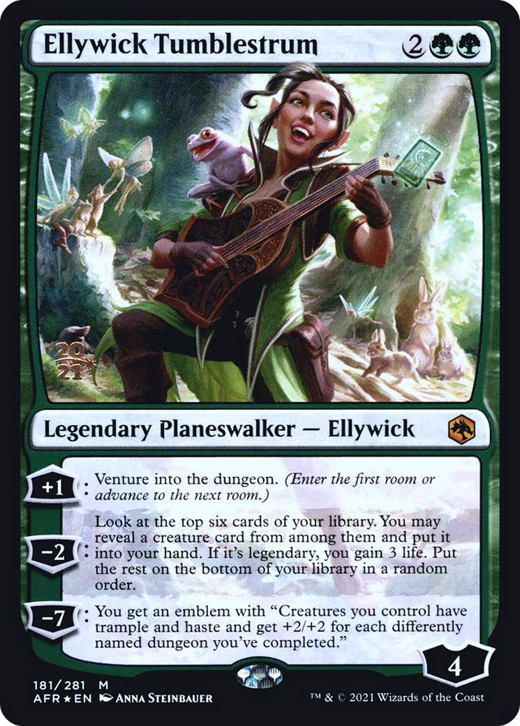 Ellywick Tumblestrum [Adventures in the Forgotten Realms Promos] Foil