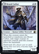Brutal Cathar - Innistrad: Midnight Hunt Promos: (Double Faced Transform) Foil
