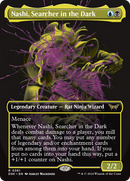 Nashi, Searcher in the Dark (Showcase) (Borderless) [Duskmourn: House of Horror]