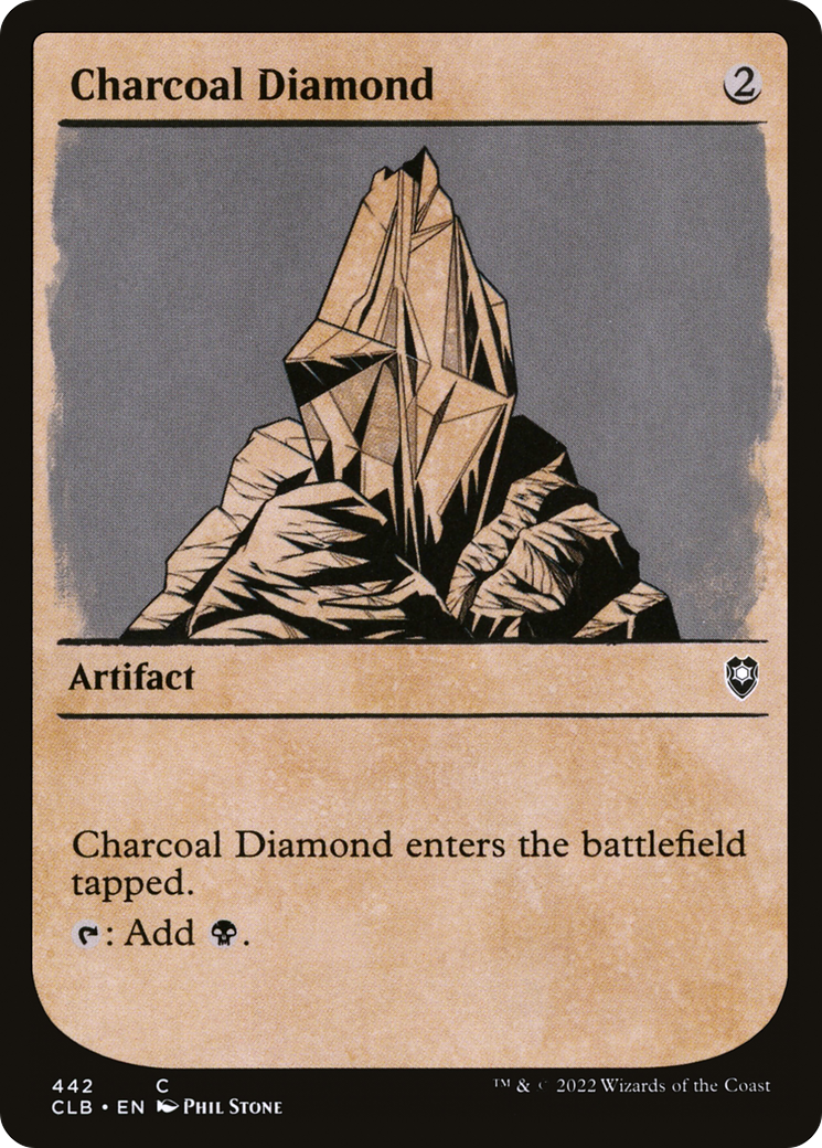 Charcoal Diamond (Showcase) - Commander Legends: Battle for Baldur's Gate: (Showcase)