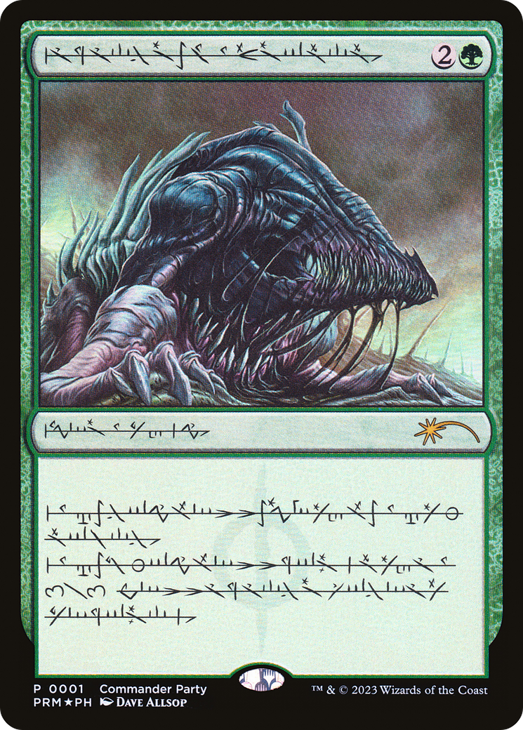 Beast Within (Phyrexian) - Wizards Play Network 2023 Foil