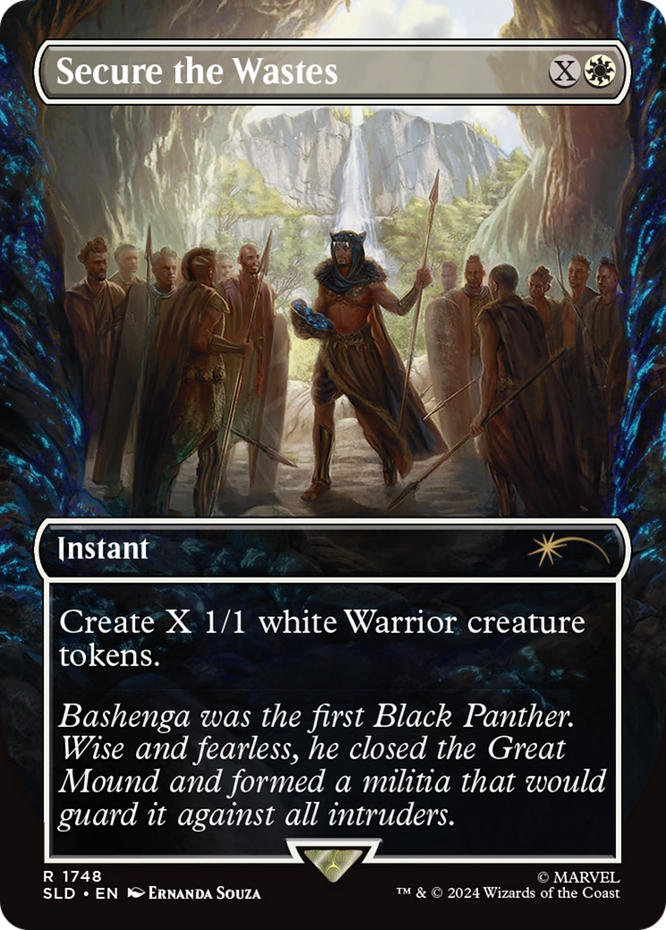 Secure the Wastes [Secret Lair Drop] (Borderless)