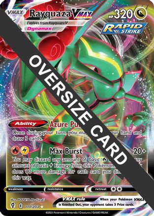 Rayquaza VMAX - 111/203/203 [Jumbo Cards]  - Holofoil