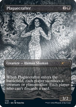 Plaguecrafter (Borderless) (Foil Etched) [Secret Lair Drop Series] Foil