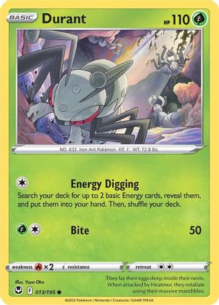 Durant 013 [SWSH12 Silver Tempest]
