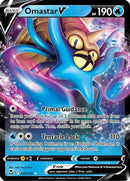Omastar V - 35/195 [SWSH12 Silver Tempest] - Holofoil
