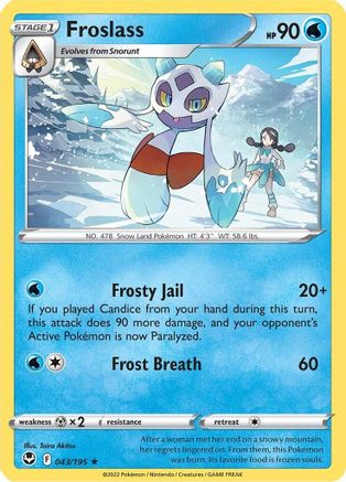 Froslass 043 [SWSH12 Silver Tempest]