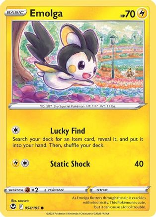 Emolga 054 [SWSH12 Silver Tempest]