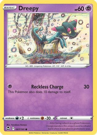 Dreepy 087 [SWSH12 Silver Tempest]