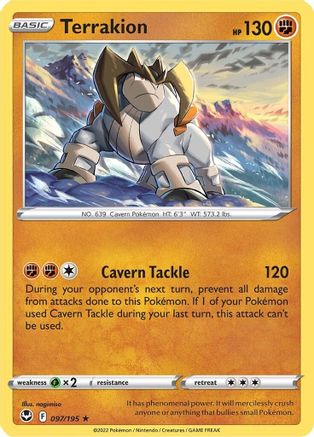 Terrakion 097 [SWSH12 Silver Tempest]