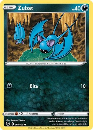 Zubat 103 [SWSH12 Silver Tempest]