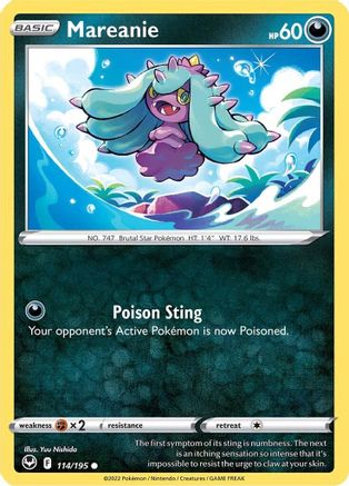 Mareanie 114 [SWSH12 Silver Tempest]