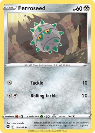 Ferroseed 121 [SWSH12 Silver Tempest]