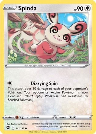 Spinda 141 [SWSH12 Silver Tempest]