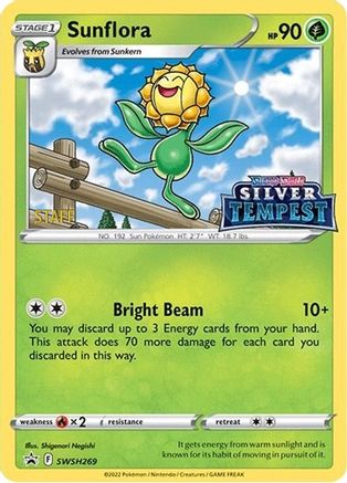 Sunflora - SWSH269 (Prerelease) [STAFF] [SWSH Sword & Shield Promo Cards] - Holofoil