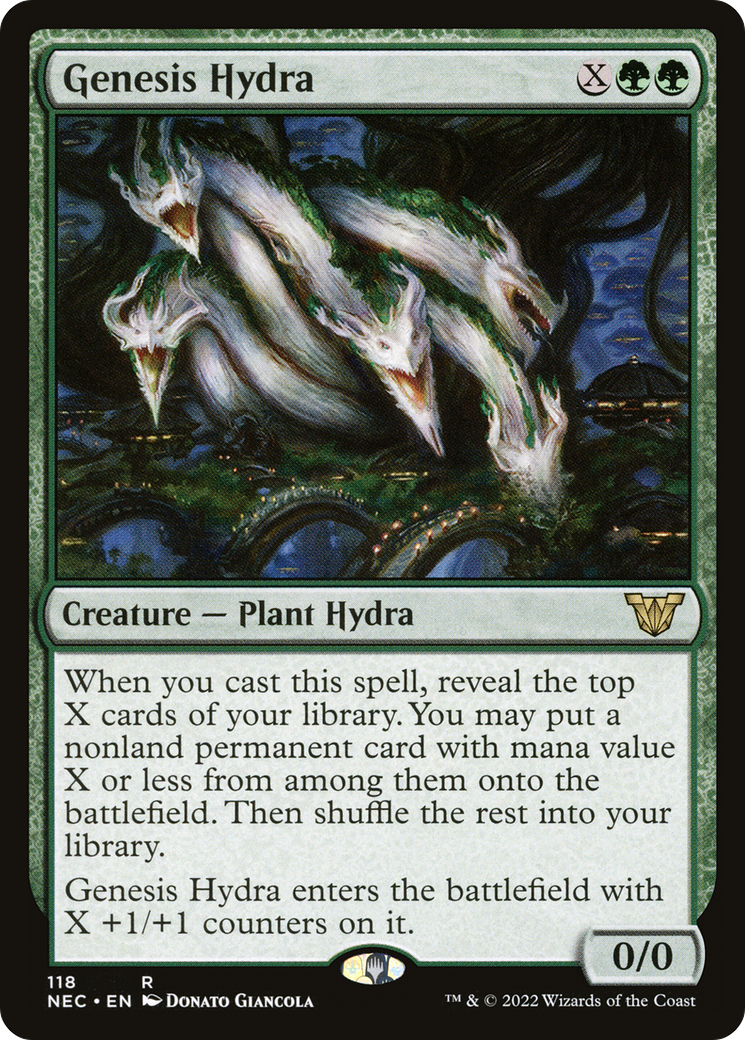 Genesis Hydra [Kamigawa: Neon Dynasty Commander]