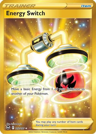 Energy Switch - 212/195 (Secret) [SWSH12 Silver Tempest] - Holofoil
