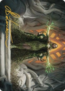 Titania, Voice of Gaea Art Card (Gold-Stamped Signature) [The Brothers' War Art Series]