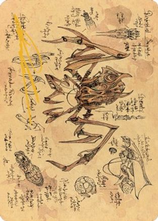 Scrap Trawler Art Card (Gold-Stamped Signature) [The Brothers' War Art Series]