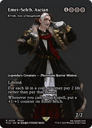 Emet-Selch, Ascian - K'rrik, Son of Yawgmoth (Showcase) (Borderless) [FINAL FANTASY: Through the Ages] / Emet-Selch, Ascian