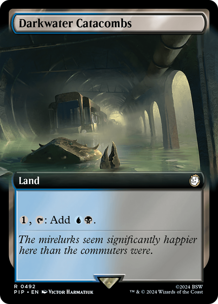Darkwater Catacombs (Extended Art): (Extended Art) [Fallout]