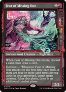Fear of Missing Out (Showcase): (Showcase) [Duskmourn: House of Horror]