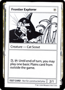 Frontier Explorer (2021 Edition) [Mystery Booster Playtest Cards]