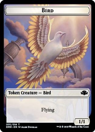 Bird Token [Dominaria Remastered Tokens]