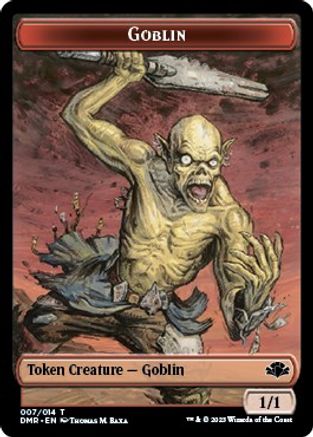 Goblin Token [Dominaria Remastered]