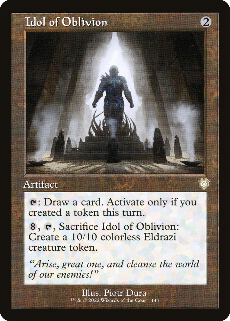 Idol of Oblivion (Retro Frame) [The Brothers' War Commander]