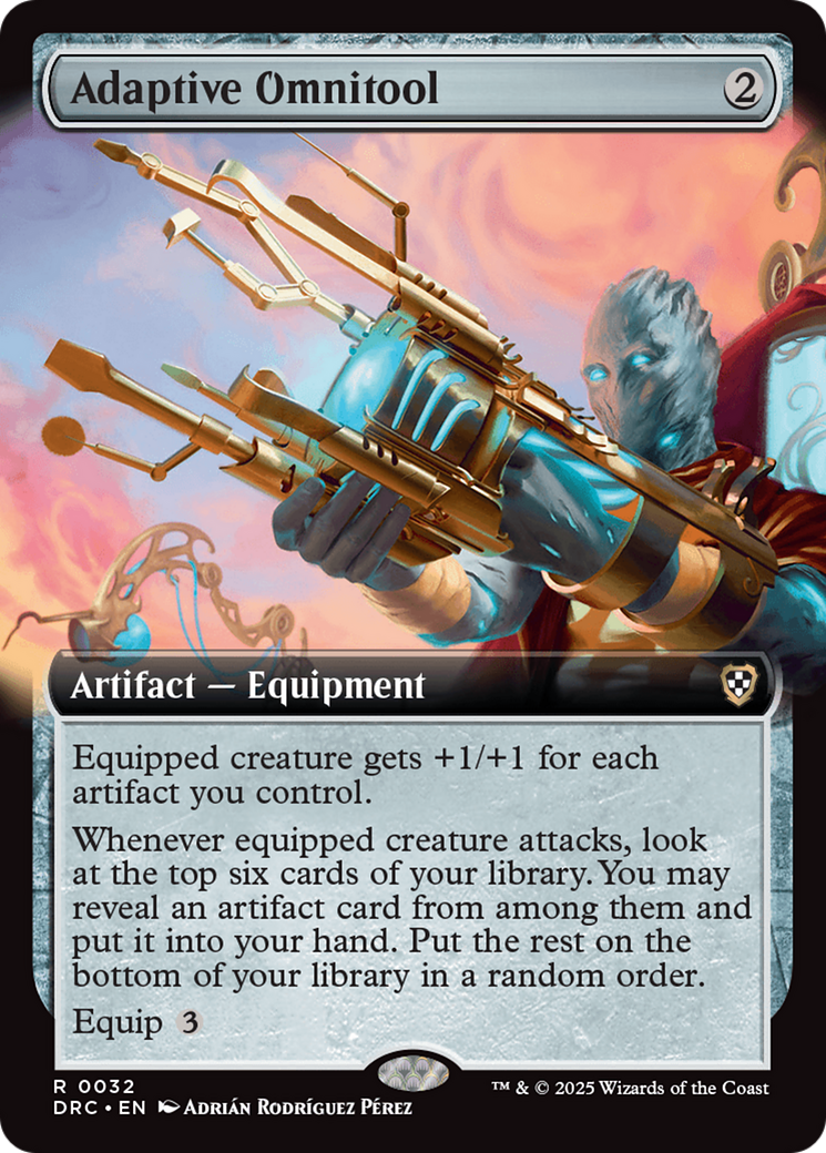 Adaptive Omnitool (Extended Art) - [Commander: Aetherdrift]: (Extended Art)
